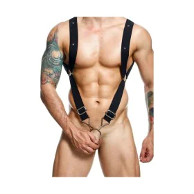 Harnais New Comers Mob Eroticwear Noir de Mob Eroticwear, Strings - Réf : M0402295, Prix : 28,96 €, Remise : %