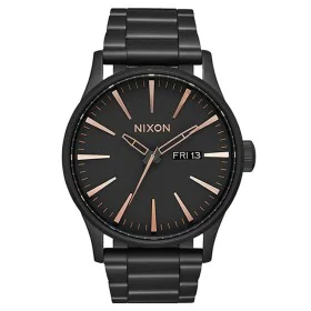 Reloj Hombre Nixon Sentry SS Negro de Nixon, Relojes de pulsera - Ref: S7216378, Precio: 275,65 €, Descuento: %