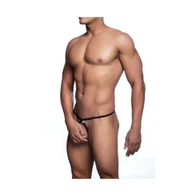 Thong Mob Eroticwear Black S/M by Mob Eroticwear, G-Strings & Thongs - Ref: M0402327, Price: 16,40 €, Discount: %