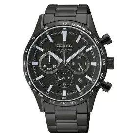 Men's Watch Seiko SSB415P1 Black by Seiko, Wrist Watches - Ref: S7273829, Price: 464,36 €, Discount: %