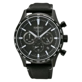 Reloj Hombre Seiko SSB417P1 Negro de Seiko, Relojes de pulsera - Ref: S7273830, Precio: 378,14 €, Descuento: %