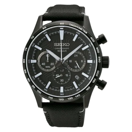 Montre Homme Seiko SSB417P1 Noir de Seiko, Montres bracelet - Réf : S7273830, Prix : 378,14 €, Remise : %