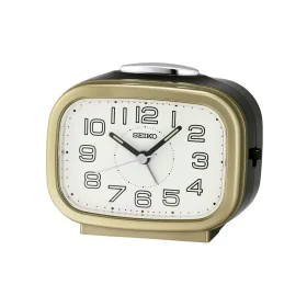 Pendule Réveil Seiko QHK060G Doré de Seiko, Réveils - Réf : S7286662, Prix : 71,00 €, Remise : %