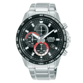 Men's Watch Lorus RM357JX9 Black Silver by Lorus, Wrist Watches - Ref: S7293895, Price: 152,46 €, Discount: %