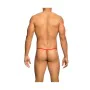 Tanga Mob Eroticwear Rosso S/M di Mob Eroticwear, Perizomi, string e tanga - Rif: M0402371, Prezzo: 16,35 €, Sconto: %