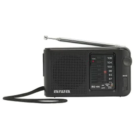 Radio Portátil Aiwa RS44 Negro AM/FM de Aiwa, Radios - Ref: S7602405, Precio: 28,24 €, Descuento: %