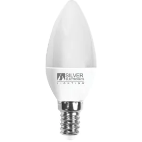 Ampoule LED Bougie Silver Electronics 970714 Blanc 7 W E14 (3000 K) de Silver Electronics, Ampoules LED - Réf : S7603166, Pri...