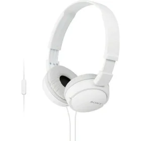 Headphones with Microphone Sony MDRZX110APW * White by Sony, Headphones and accessories - Ref: S7610379, Price: 18,43 €, Disc...