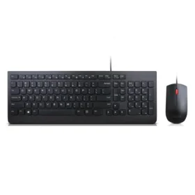 Keyboard and Mouse Lenovo 4X30L79915 Black Spanish Qwerty by Lenovo, Keyboard & Mouse Sets - Ref: S7718922, Price: 34,76 €, D...