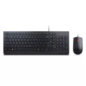 Teclado e Rato Lenovo 4X30L79915 Preto Qwerty espanhol de Lenovo, Packs de teclado e rato - Ref: S7718922, Preço: 34,76 €, De...