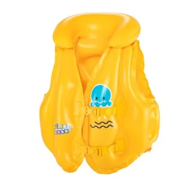 Giubbotto Salvagente Gonfiabile Bestway Giallo Polipo 51 x 46 cm (1 Unità) di Bestway, Giocattoli da piscina - Rif: D1400721,...