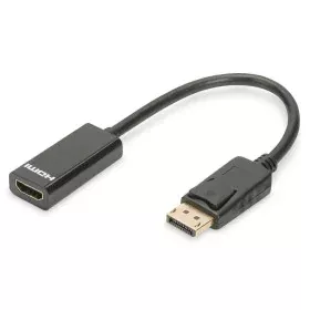 Adaptateur DisplayPort vers HDMI Digitus AK-340400-001-S Noir 15 cm de Digitus, Câbles DisplayPort - Réf : S7729678, Prix : 1...