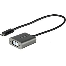 Câble USB C vers VGA Startech CDP2VGAEC Noir de Startech, Adaptateurs USB - Réf : S7734429, Prix : 34,30 €, Remise : %