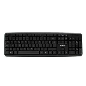 Teclado Nilox NXKBE000002 Qwerty Español Negro de Nilox, Teclados - Ref: S7753182, Precio: 8,30 €, Descuento: %