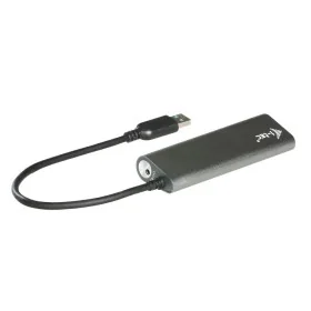 Hub USB i-Tec U3HUB448 Prateado Preto Cinzento de i-Tec, Hubs USB - Ref: S7783219, Preço: 22,05 €, Desconto: %