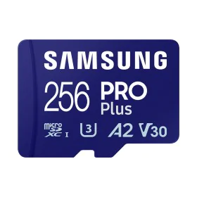 Micro SD Memory Card with Adaptor Samsung 256 GB by Samsung, Memory cards - Ref: S7797859, Price: 50,80 €, Discount: %