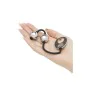 Boules d'Orgasme Fifty Shades of Grey Goddess Mini Noir Argenté de Fifty Shades of Grey, Boules de geisha - Réf : M0402432, P...