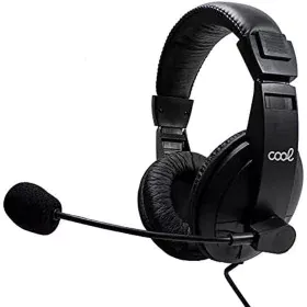 Casques avec Microphone Cool Montana Noir de Cool, Écouteurs et accessoires - Réf : S7804944, Prix : 20,92 €, Remise : %