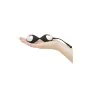 Boules d'Orgasme Fifty Shades of Grey Goddess Plastique Noir Argenté de Fifty Shades of Grey, Boules de geisha - Réf : M04024...