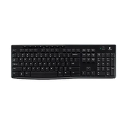 Teclado Inalámbrico Logitech K270 Negro Qwerty Español de Logitech, Teclados - Ref: S7808544, Precio: 40,16 €, Descuento: %