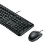 Clavier Logitech Desktop MK120 QWERTY Noir portugais de Logitech, Claviers - Réf : S7812309, Prix : 31,98 €, Remise : %