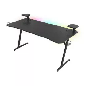 Desk Gaming Genesis NDS-1732 Black Steel MDF Wood by Genesis, Computer desks and tables - Ref: S7814967, Price: 220,87 €, Dis...