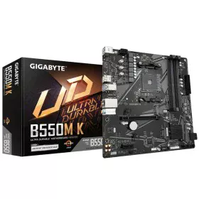 Placa Base Gigabyte B550M K 1.0 AMD B550 AMD AMD AM4 de Gigabyte, Placas base - Ref: S7831821, Precio: 106,72 €, Descuento: %