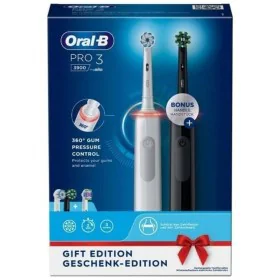 Electric Toothbrush Oral-B PRO3 3900 DUO White Black by Oral-B, Infant dental care - Ref: S7839259, Price: 84,85 €, Discount: %