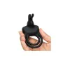 Anello Vibrante Rabbit Love Happy Rabbit 06500 Nero di Happy Rabbit, Anelli fallici e vibranti - Rif: M0402483, Prezzo: 27,52...