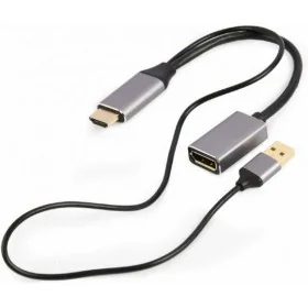 Adaptador DisplayPort para HDMI GEMBIRD A-HDMIM-DPF-02 Preto 10 cm 4K Ultra HD de GEMBIRD, Cabos HDMI - Ref: S7839953, Preço:...