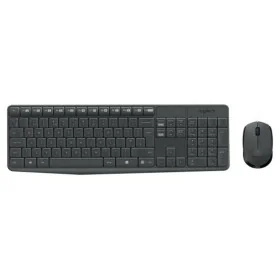 Teclado e Rato sem Fios Logitech MK235 Cinzento QWERTY Qwerty US de Logitech, Teclados - Ref: S7840106, Preço: 40,05 €, Desco...