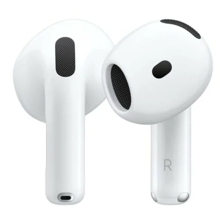 Casques avec Microphone Apple AirPods 4 Blanc de Apple, Écouteurs avec microphones - Réf : S7840320, Prix : 174,66 €, Remise : %