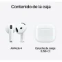 Auricolari con Microfono Apple AirPods 4 Bianco di Apple, Cuffie per PC - Rif: S7840320, Prezzo: 174,66 €, Sconto: %