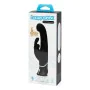 Doppelter Hasenohren Pleasures Vibrator Happy Rabbit Schwarz von Happy Rabbit, Vibratoren mit Klitorisstimulation - Ref: M040...