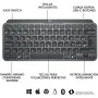 Clavier Logitech 920-010488 Noir QWERTY de Logitech, Claviers - Réf : S7842009, Prix : 112,48 €, Remise : %