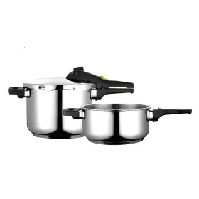 Set of pressure cookers Fagor Rapid Stainless steel 18/10 2 Pieces by Fagor, Pressure Cookers - Ref: S7905861, Price: 116,46 ...