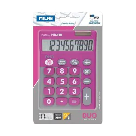 Calculatrice Milan Duo Calculator Rose PVC de Milan, Calculatrices de bureau - Réf : S7906407, Prix : 15,02 €, Remise : %