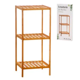 Etagère de salle de bains Caison Bambou 3 Etagères 34 x 33 x 79 cm de Caison, Étagères - Réf : S7921518, Prix : 38,71 €, Remi...