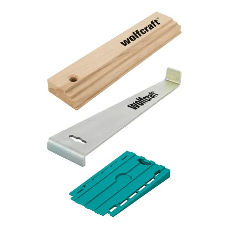 Set para instalación de suelos laminados y de diseño Wolfcraft 6975000 32 Piezas de Wolfcraft, Albañilería y alicatado - Ref:...