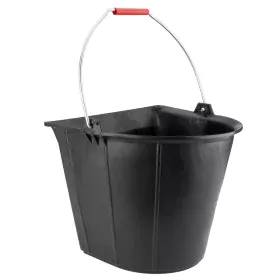 Bucket with Handle Bellota 13 L industrial Black Latex rubber Resistant by Bellota, Equipment for handling drums and buckets ...