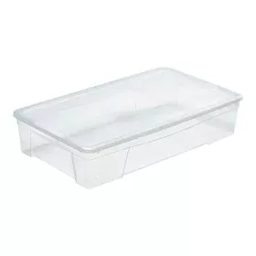 Caja de Almacenaje con Tapa Mondex Space Box Transparente Polipropileno 34 L 70,5 x 42 x 15,5 cm de Mondex, Cajas y arcones d...