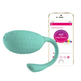 Egg Vibrator Magic Motion Fugu Green by Magic Motion, Bullet and egg vibrators - Ref: M0402519, Price: 48,84 €, Discount: %