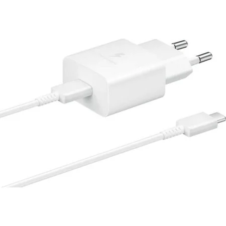 Cargador de Pared + Cable USB C Samsung EP-T1510XWE Blanco 15 W de Samsung, Cargadores - Ref: S8105410, Precio: 15,23 €, Desc...