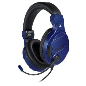 Casques avec Micro Gaming Nacon PS4OFHEADSETV3BLUE de Nacon, Accessoires - Réf : S8107640, Prix : 22,59 €, Remise : %