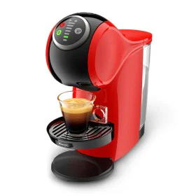 Caffettiera con Capsule DeLonghi GENIO'S PLUS DOLCE GUSTO Nero Rosso 15 bar di DeLonghi, Macchine da caffè a capsule - Rif: S...