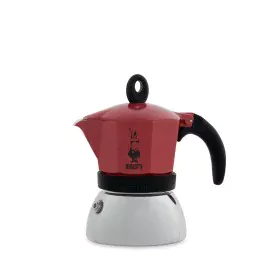 Cafeteira Italiana Bialetti Moka Induction Vermelho Metal Alumínio 150 ml de Bialetti, Cafeteiras italianas - Ref: S8109072, ...