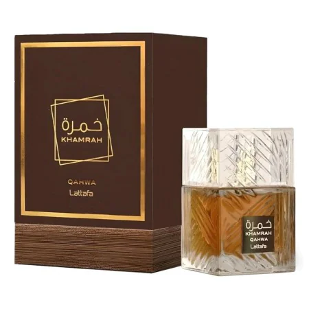 Parfum Unisexe Lattafa EDP Khamrah Qahwa 100 ml de Lattafa, Eau de parfum - Réf : S8315919, Prix : 38,41 €, Remise : %