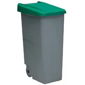 Caixote do lixo Denox 110 L Verde Plástico de Denox, Lixo e reciclagem - Ref: S8403962, Preço: 36,95 €, Desconto: %