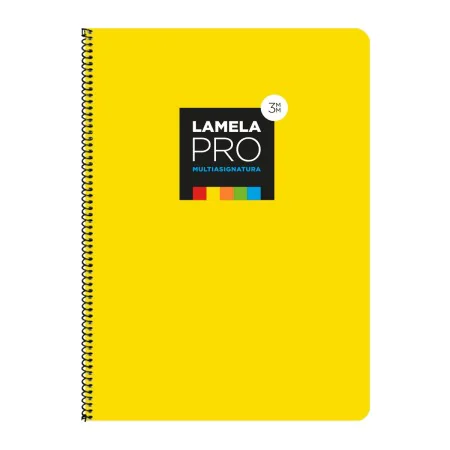 Cahier Lamela Jaune A4 5 Unités de Lamela, Cahiers à spirales - Réf : S8411414, Prix : 37,46 €, Remise : %