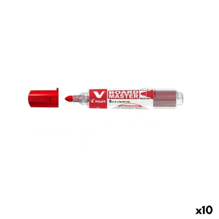 Rotulador Pilot V Board Master Pizarra blanca Recargable Rojo (10 Unidades) de Pilot, Rotuladores para pizarra - Ref: S842251...